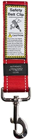 Rogz Utility Safety Dog Seat Belt Clip – Red