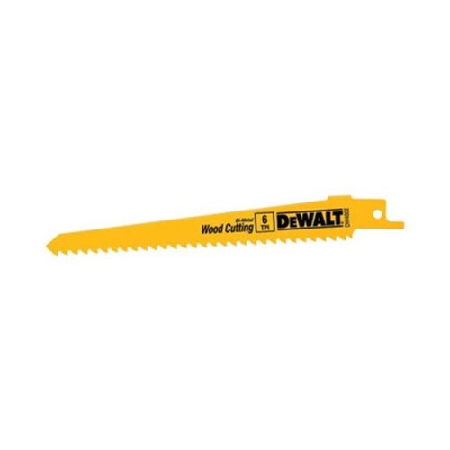DeWalt DW4813B25 Reciprocating Saw Blade, 6 In., 24-TPI - Quantity 25
