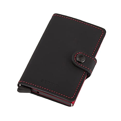 [Secrid] [ ZNbh V[Nbh ~jEHbg Mini Wallet z U[ }bgubN&bh Matte Black & Red 8718215287247 J[hP[X pXP[X v Y fB[X LbVX 