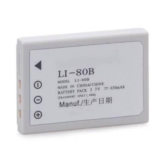Rechargeable Lithium Battery for Olympus Li-80b T-100 T110 T100 MINOLTA NP900 (LI-80B 3.7V 650mAh) (B0C8JNMMWG) Amazon Price History, Amazon Price Tracker