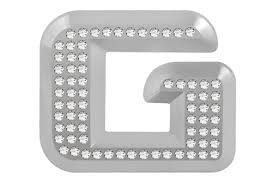 Pilot Automotive Bling Chrome Letter G (BL555G)