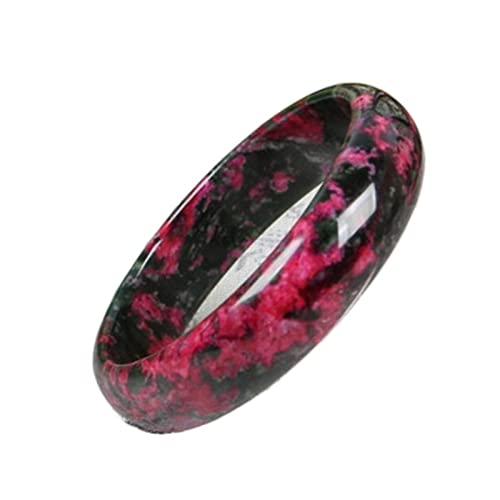 Jade de Chine authentique bracelet jonc large pour femme bijoux tendance taille 60