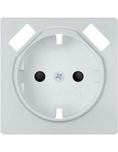 Tapa base enchufe seguridad 2 USB serie Miro-line blanco polar | Siemens Delta MIRO 5UH10724WH30