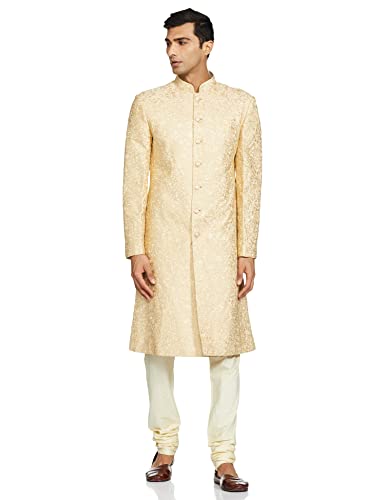 Image of Ethnix Men's 2pcs 3pcs Sherwani Churidar & Dupatta Jacket