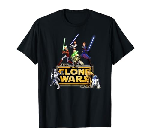 T-shirt Star Wars avec les Jedi Warriors parfait pour vos sorties pop culture