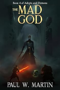 Paperback The Mad God (Adepts and Demons) Book