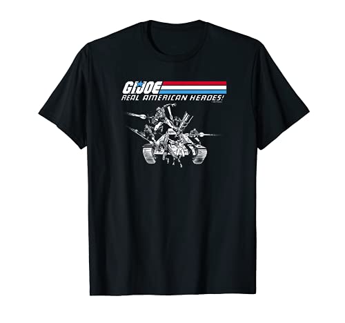 G.I. Joe Group Shot Stripes Real American Heroes Camiseta Cover
