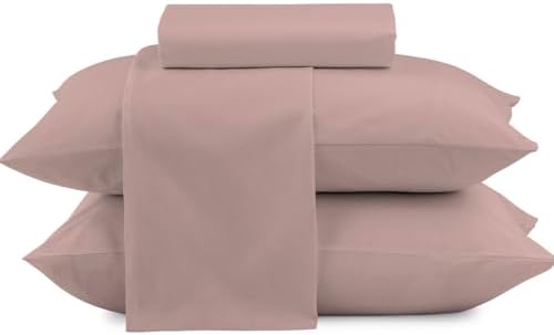 Camesa Jogo de Cama Loft Queen 4 peças Microfibra - Rose