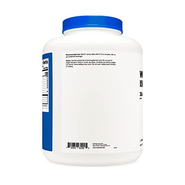 Nutricost Whey Protein Isolate (Unflavored) 5LBS Jump Manual
