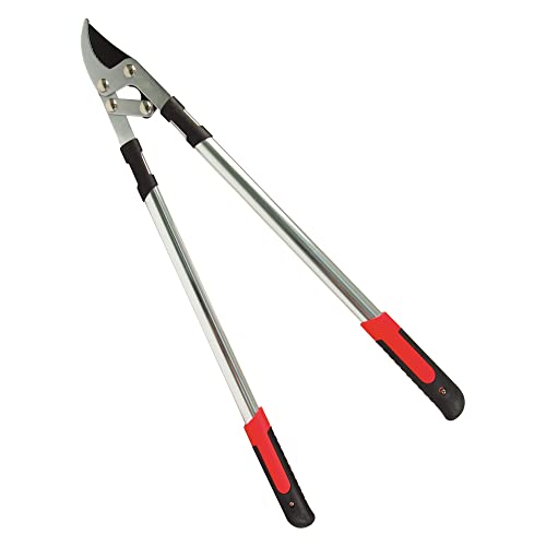 Amig - Forbici da Potatura a Due Mani | Manico in Alluminio e Lama Rivestita in Teflon | 76 cm | Taglio Bypass | Capacità di Taglio 45 mm | Per Rami Verdi e Umidi di Alberi e Arbusti