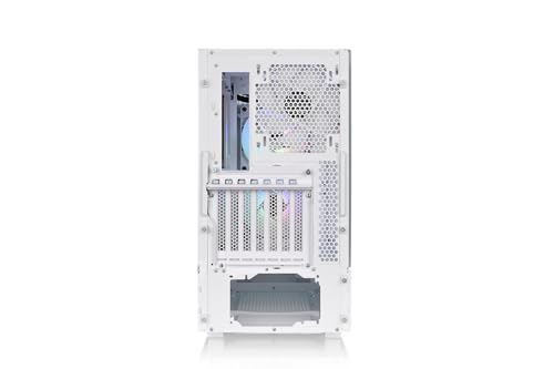 Gabinete Thermaltake Ceres 330 TG ARGB de torre media para PC, compatible con ATX, Project Stealth y BTF, color blanco con vidrio templado miniatura 4