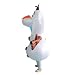Geerypsy Aufblasbare Schneemann Kostüme für Erwachsene Olaf Kostüm Weihnachten Overall für Winter Maskerade Party Cosplay Silvester Halloween