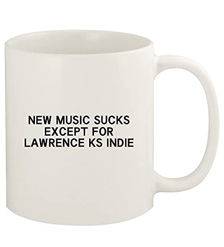 New Music Sucks Except Lawrence KS Indie Mug 11oz