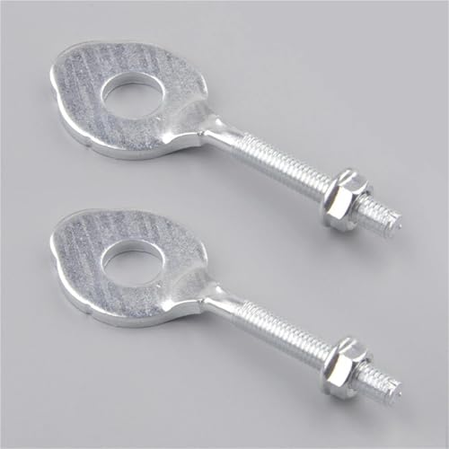 CJELPQ 330401006 2Pcs Kette Achse Teller Spanner Silber Fit Für K&awasaki KLX110 KLX 110 2002-2021