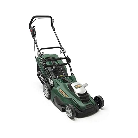 Webb Classic WEER40 Electric Rotary Lawnmower with 5 Cutting Heights, 40cm Cutting Width and 50L Collection Bag - 2 Year Guarantee Cover
