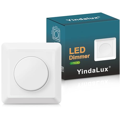 YindaLux 546-200W LED Dimmschalter Weiß