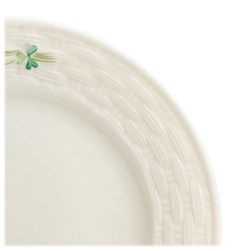 Belleek Shamrock Salad Plate, 8.8" #TOP1