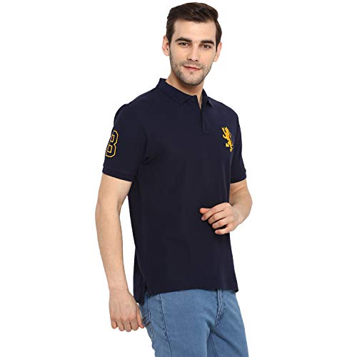 Image of Red Tape Men's Cotton Regular Fit Polo T-Shirt
