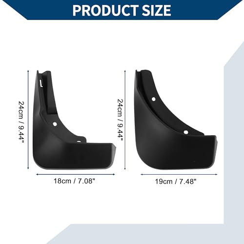 Image of Mud Flaps Splash Guards W /Mount Accessories for Mercedes Benz B Class B200 2020-2022 Front and Rear Mud Guards 1 Set