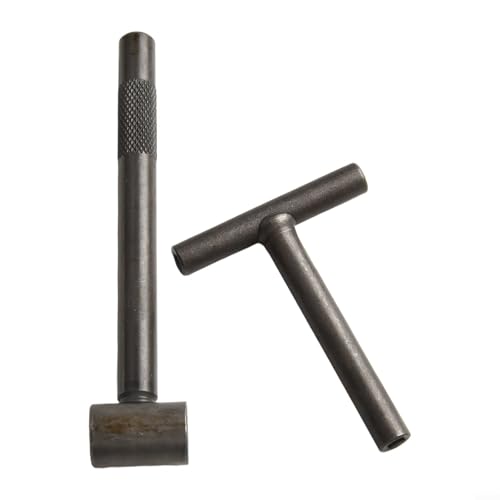 Bulevisiter Lot de 2 outils de réglage de valve de moto avec têtes carrées et hexagonales 10 mm 9 mm 3 mm 3,5 mm Clé en alliage pour scooters et motos