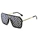 Produktbild Sonnenbrille Damen Mode Frauen Luxus Sonnenbrille Hohe Qualität Sonnenglas Übergroße Party Persönlichkeit Geschenk Uv400 Vintage Classic-Heiheijin