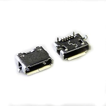 2X Charging Port Micro USB Charger Dock Connector USB Port D00511 D00611 D00701 D00801 Replacement for Amazon Kindle DX 2nd Gen. 9.7 USA 2pcs