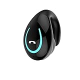 GiDaCom AURICOLARE BLUETOOTH 5.0 PREMIUM - resistente all'acqua, 10mm bass, 20H autonomia,...