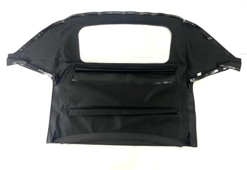 Compatible With Mazda Miata Convertible Top With Plastic Window Black Cabrio 1989-2005 #TOP2
