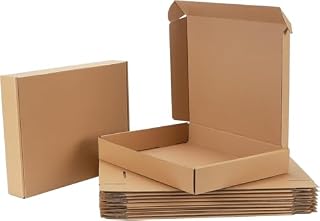 13x10x2 and 9x6x4 Shipping Boxes Product Bundle, Set of 40