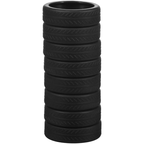 BESTYASH 8pcs Luggage Wheel Covers Soft Silicone Protective Wheel Protector Noise Reduction Full Coverage Compatible Various Luggage Brands