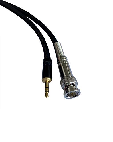 Câble coaxial BNC mâle 3.5 mm RG58 de 1m aux finitions haut de gamme pour signal pur
