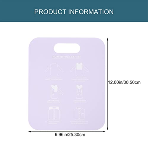 Cabilock Ferramentas Domésticas 2PCS Camisa empilhamento Board Pacotes Package Package Board Roupas