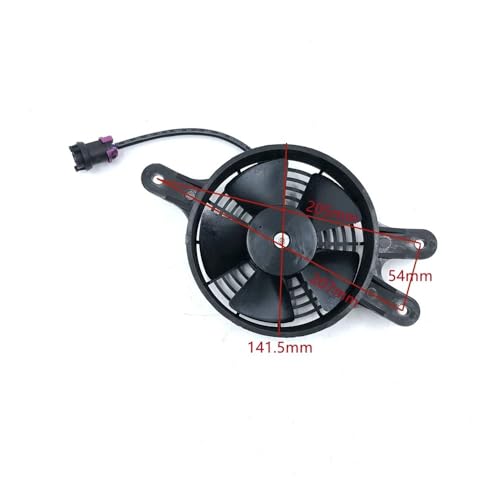 Ventilador de radiador LH260 LH300 contra sobrecalentamiento de Quad con conector estanco 2