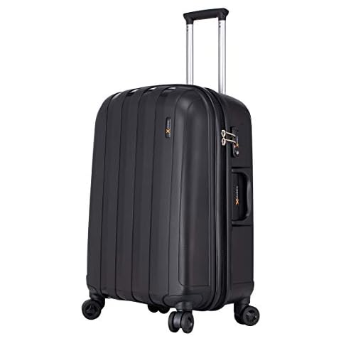 Virtually Indestructible LuggageX Suitcase with Spinner Wheels Cover
