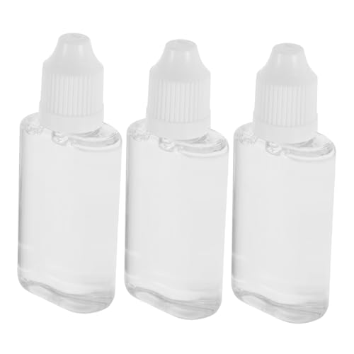 Healeved 3Pcs Instrument Piston Oil Transparent Lubricating Oil for Trumpet and Tuba Maintenance Instrument Care