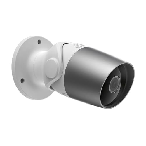 Steck, Câmera Inteligente Steck Ambiente Conectado, Segurança Externa, Wi-Fi com IP65, Branca