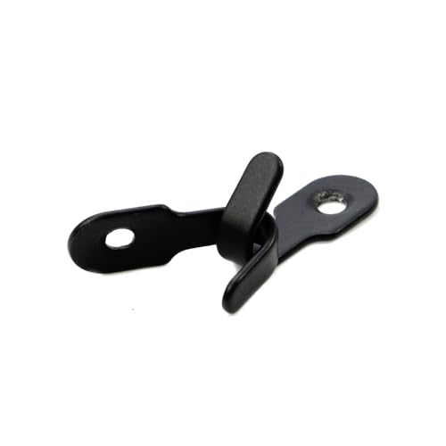 Image of Oedema 20Pcs Wall Hooks Stainless Steel Wall Mount Black J Hooks for Hanging Mirror Picture Coats Clothes Keys Bath Tower