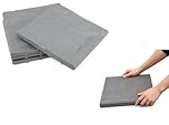 DIVCHI Garden Stepping Stones Stomp Garden Tiles Stepping Plastic Hard Wearing Durable (Pack Of 4)