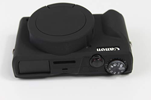 Silikon Gel kameratasche für Canon powerhot g7x Mark iii Schutz Gummi weiche Kamera Abdeckung Tasche schwarz – Bild 3