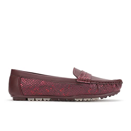 Image of Marc Loire Women Comfortable Slip On Flat Loafer Ballet; Casual and Formal Footwear
