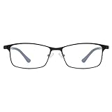 Cyxus Blue Light Blocking Computer Glasses [Better Sleep] Anti Digital Eye Strain Headache Video Eyewear (Classic Black Frame)