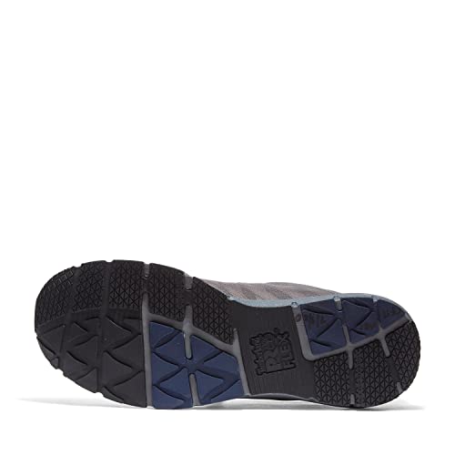 Image of Timberland PRO Men's Radius Composite Safety Toe Industrial Athletic Work Shoe, Grey /Navy-2024 NEW, 8.5 W