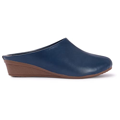 Image of Comfortable Women's Slip-on Wedge Back Open Mules Shoes & Sandals