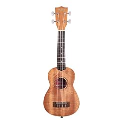 KALA – KA-15S – Ukulélé soprano – Satin Mahogany - Les Beatles, Paul McCartney, John Lennon, RIngo Starr, George Harrison KALA - KA-15S - Ukulélé soprano - Satin Mahogany – Image 2
