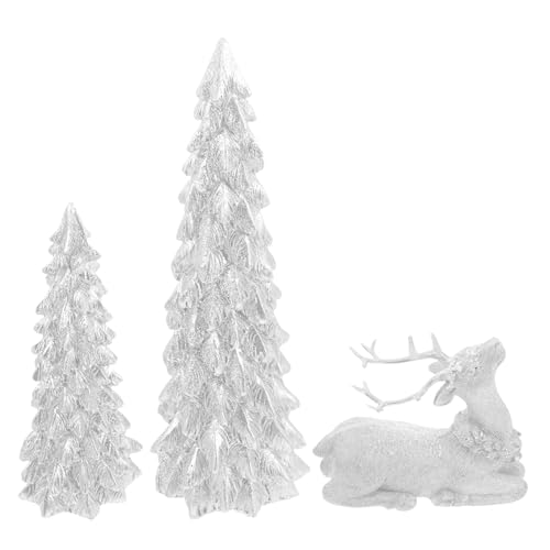 Centro de mesa rústico navideño de resina ideal para regalar en decoración de fiestas 2