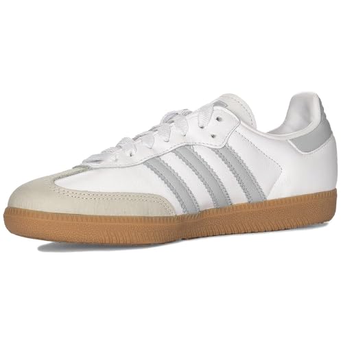 Adidas Samba OG Womens Shoe, White Halo Blue Gum, Size 93