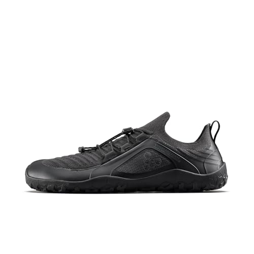 VIVOBAREFOOT Damen Primus Trail Knit FG Textile Obsidian Obsidian Trainer 39 EU