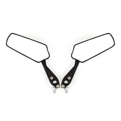 Retro Moto Rétroviseur de moto pour CB600F CB1300 miroir rétro blanc réglable