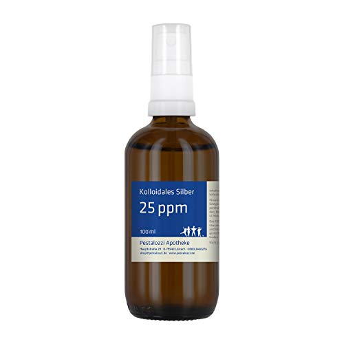 Silberspray 25 ppm, 100 ml aus Apotheken-Herstellung Cover