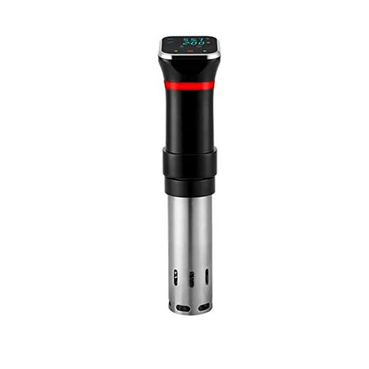 Sous Vide Stick, färg LCD-recept, G320 Silver Device, Ultra Tyst pinne, Borstlös DC Motor, 1100 Watt, Immersion Circulator, IPX7, Kött, Ägg,Black